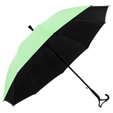 雙龍牌 降溫魔術無敵傘 降溫黑膠布 玻璃纖傘骨  蘋果綠
