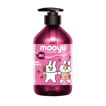 Mooyu淨白柔膚沐浴露500ml-BK