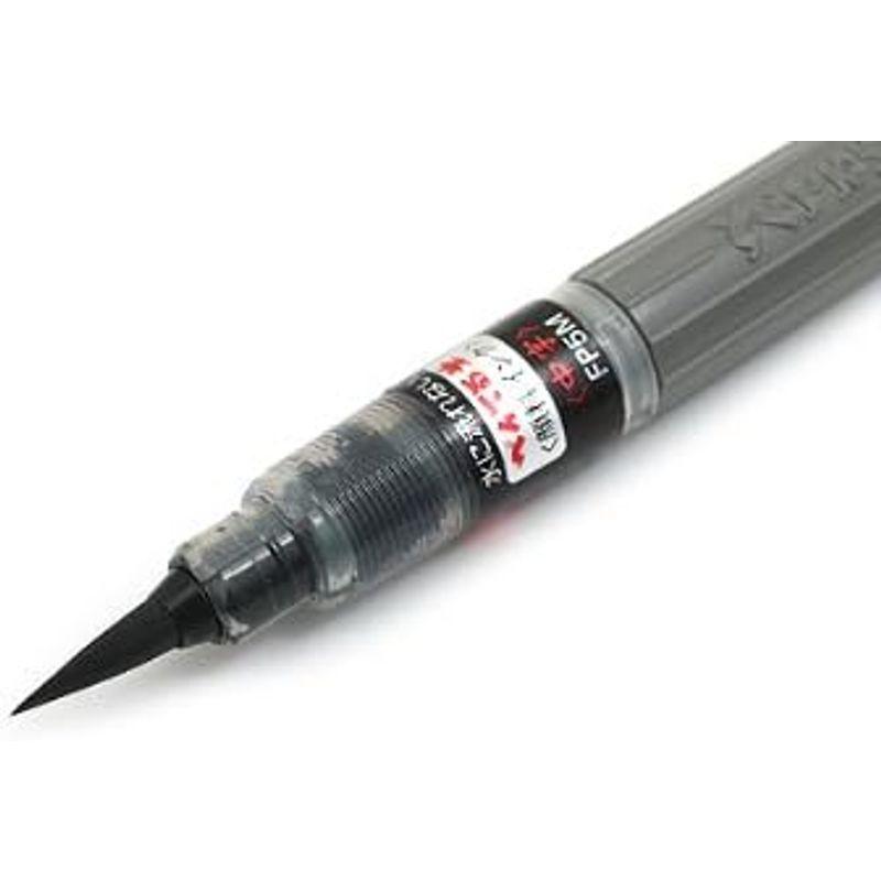 ぺんてる 筆ペン 顔料インキ中字 XFP5M 10セット
