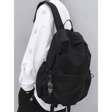 雙肩包男潮牌ins小眾設計背包男士潮酷大學生書包男高中生電腦包