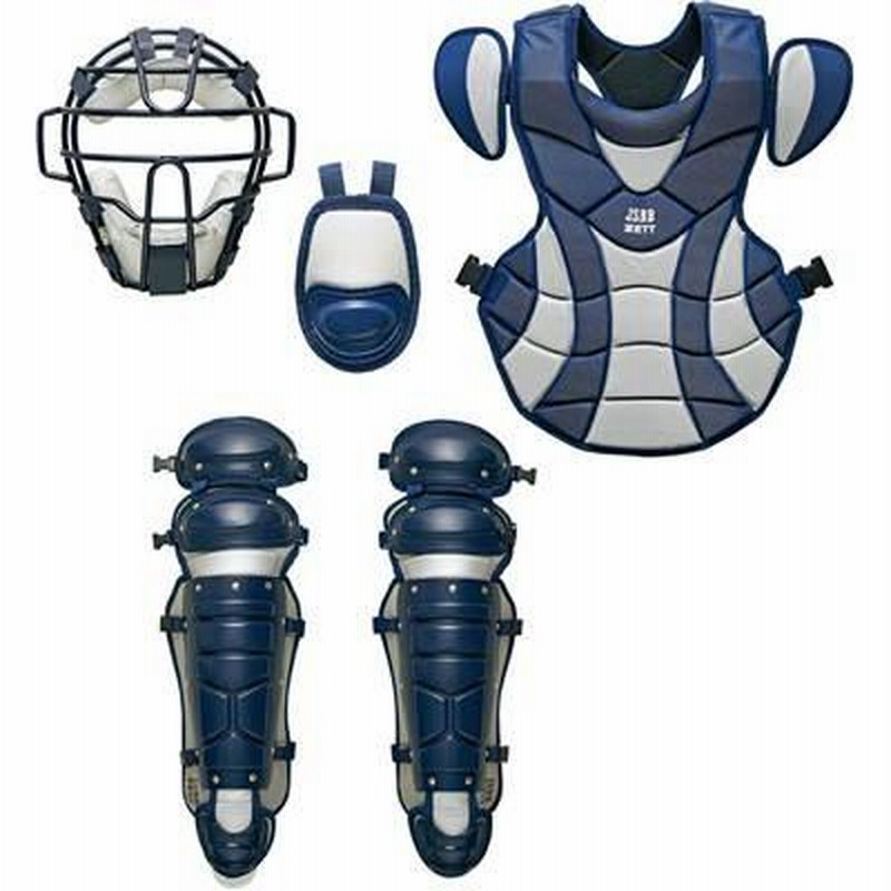 ZETT（ゼット） 軟式キャッチャー防具4点セット （2913