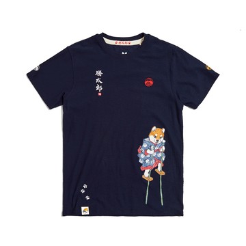 江戶勝｜男裝｜勝太郎高蹺短袖T恤