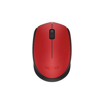 【 Logitech 羅技 】M171 紅色 無線 舒適便攜 滑鼠