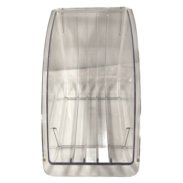 餐盤鍋蓋桌面置物架 PET材質 好洗耐用  透明色  1個