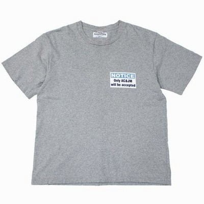 Americana×JACKSON MATISSE アメリカーナ×ジャクソンマティス 22SS JM Creadit car：Tシャツ JM22AWAJ03 グレー M IT0737MYQKYM AMERICANA - Americana×JACKSON MATISSE アメリカーナ