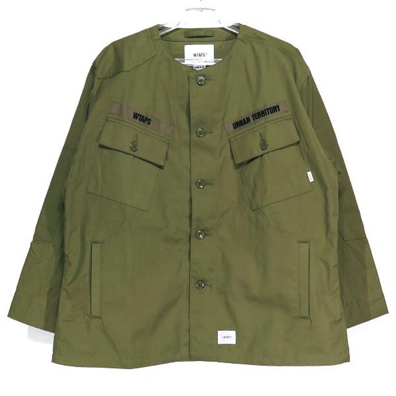 WTAPS ダブルタップス 20AW SCOUT/LS/COTTON.WEATHER 202WVDT-SHM02