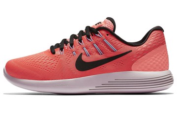 WMNS NIKE LUNARGLIDE 8 HOT PUNCH BLACK LAVA GLOW