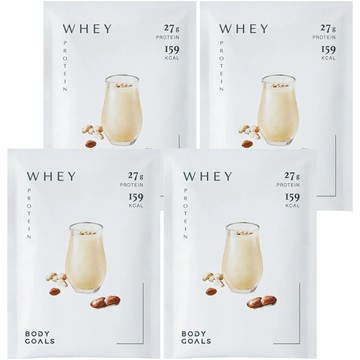 BODY GOALS 水解乳清蛋白Pro 花生牛奶  4包  40g