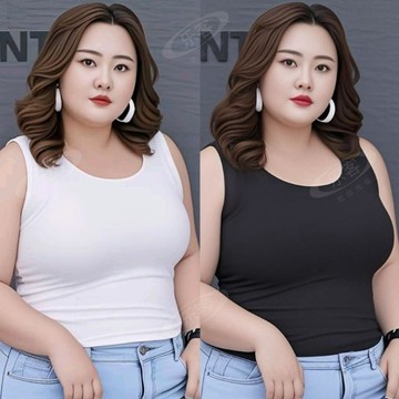 【台灣现貨】大碼背心女生 夏天吊帶 涼感背心 打底吊帶 吊帶背心女 性感吊帶 無袖上衣女 夏季薄款背心 純色打底吊帶