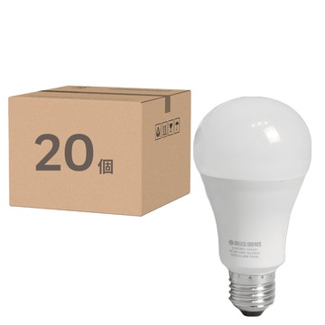 TOA 東亞照明 LED球泡燈 13W 全電壓 E27 3000K 黃光 LLA018EV-13AAL 20入組  20個