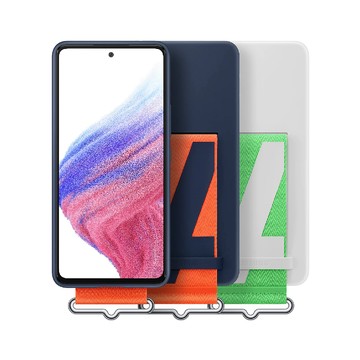 Samsung 原廠Galaxy A53 5G專用 矽膠薄型背蓋-附指環帶 (公司貨)