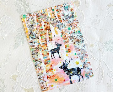 童話風格明信片 5 張組