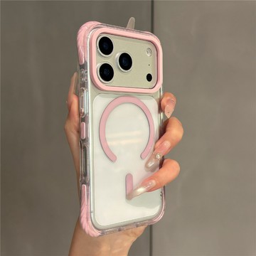 鎧甲 四角氣囊  防摔手機殼 磁吸保護殼 適用於 iPhone 17 16 15 Pro Max