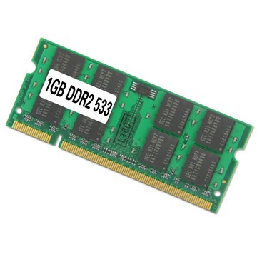 跨境貨源 Z028 筆記本DDR2 533 1G 內存條 全兼容不挑板 支持雙通【宜家良品百貨】