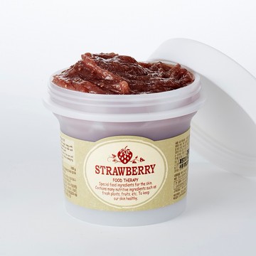 [SKINFOOD] 【海外限定】黑糖草莓美食美膚面膜 100g/Black Sugar Strawberry Mask