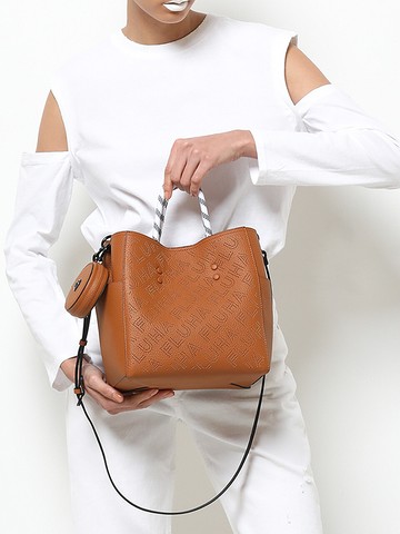 Andy Bucket Bag L Camel