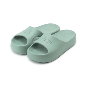 PUMA SHIBUSA 厚底拖鞋 綠 389082-12 女鞋