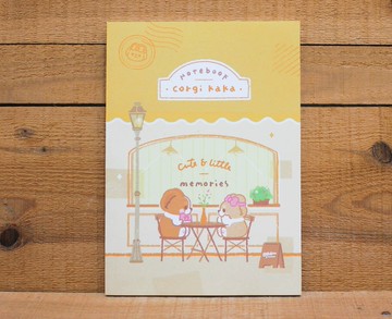 【25K筆記本】 柯基犬25K加厚橫線筆記(小角落)48475