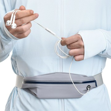 戶外運動腰包跑步健身騎行爬山手機包防水可調節腰圍彈力腰帶包