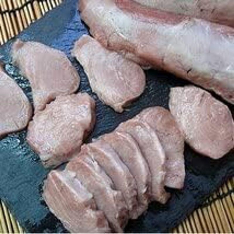 本まぐろ「頭肉500g」レア物-超希少部位-