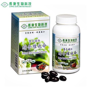 長庚生技 螯合礦物-綜合維他命(90粒/瓶)