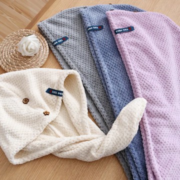 yodoxiui干發帽女吸水速干擦頭發毛巾包頭巾浴帽可愛長發干發巾