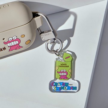蠟筆小新鱷魚阿山鑰匙圈