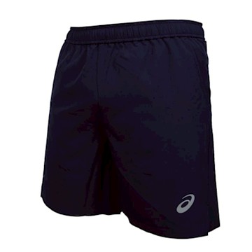 ASICS 男涼感7吋平織短褲-反光 吸濕排汗 運動 休閒 訓練 2031F214-400 丈青白