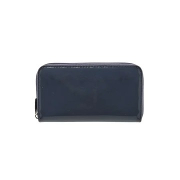 FERRAGAMO 22B575 光面皮革拉鍊長夾錢包