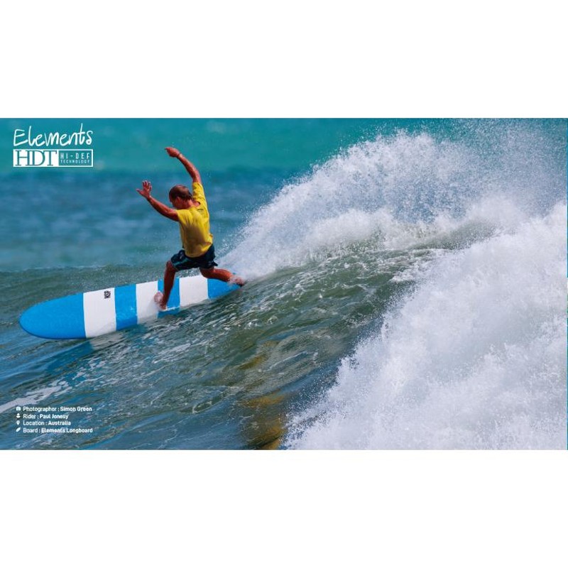 新しい NSP Surfboard ELEMENTS HDT LONGBOARD 8'6” サーフボード