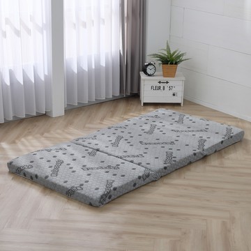 Ishur 伊舒爾 天絲石墨烯舒柔床墊  單人  5cm  灰色