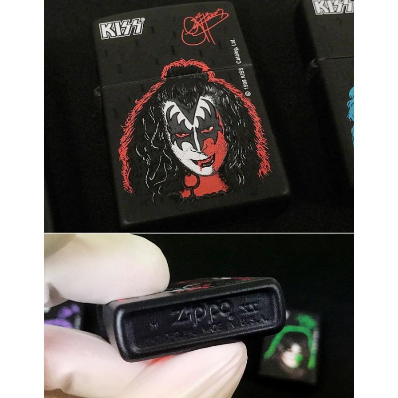 F1 Zippo KISS 4種 アソート [ キッス ロックバンド グッズ ジッポー