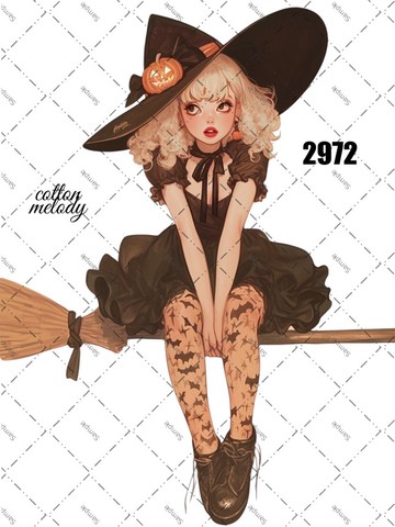 original sticker no.2972 人物貼紙 原創貼紙 原創人物貼紙 裝飾貼紙 cotton melody