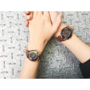 RELAX TIME Classic 經典系列立體波紋腕表-玫X灰 (RT-88-2M+RT-88-2L)/42+36mm｜樂天全館特惠中★指定刷卡回饋10%