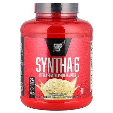 BSN, Syntha-6，超優質蛋白質基質，香草冰淇淋，5 磅（2.27 千克）