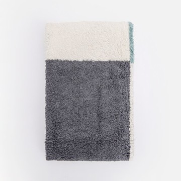 日本今治純棉毛巾-色塊藍32*82