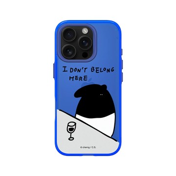 iPhone 16 Pro Clear 激光藍 - 馬來貘 Laimo - 孤芳自賞