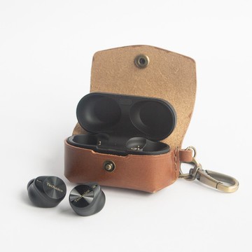 可刻名Technics EAH-AZ80 客製耳機皮革保護套