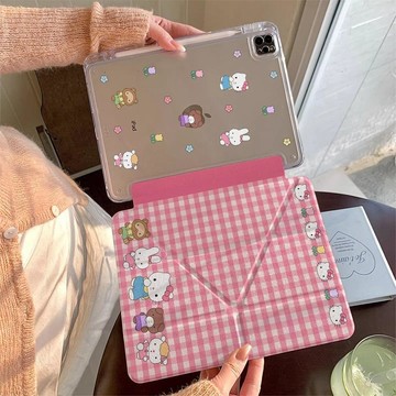 粉格kt蘋果iPad11平板殼保護套iPadAir 8/7十9代iPadPro女MINI7