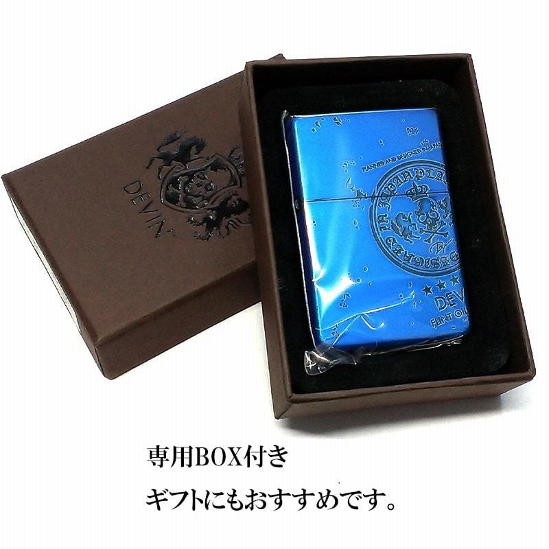 ライテック オイルライター DEVIN フリント式 ロゴ デヴィン