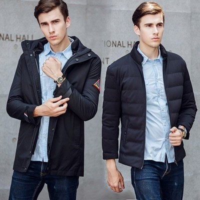 ダウンコート メンズ ミドル丈 コート ビジネスコート ロングコート 冬アウター 防風 防寒着 秋冬 通販 Lineポイント最大get Lineショッピング