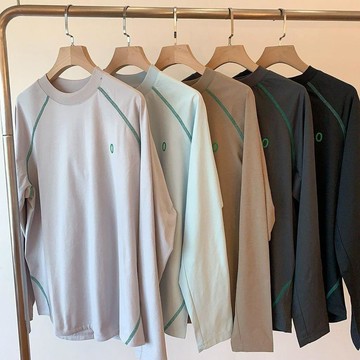 【臺灣出貨】男女款秋季慵懶風防曬速乾衣戶外運動羽毛球服美式哈蘇線長袖t恤美式籃球衣速乾衣運動長袖男大碼長袖男