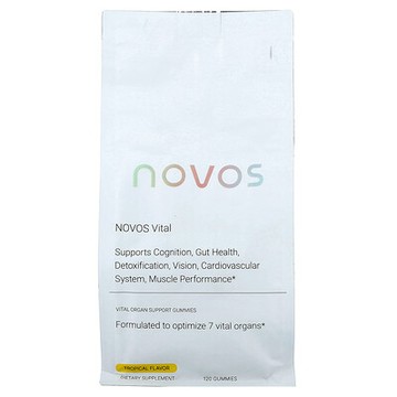 NOVOS, Novos Vital，熱帶水果味，120 粒軟糖
