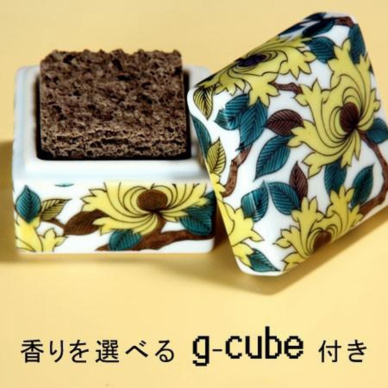 九谷焼香箱セット　色絵牡丹分 楽天市場】九谷焼 香箱 白檀の香りセット ／ 名品シリーズ 白檀