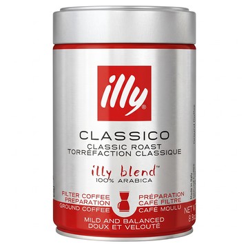 illy 意利 中培濾泡咖啡粉  1罐  250g  手沖式