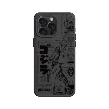 iPhone 15 Pro Max SolidX 黑 - 哥吉拉 Godzilla - 機械哥吉拉(黑)