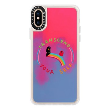 CASETiFY iPhone Xs Neon Sand Liquid Case Transcend Your Self推薦