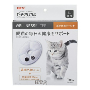 【寵愛家】GEX貓用遠紅外線水質濾棉,濾心一入