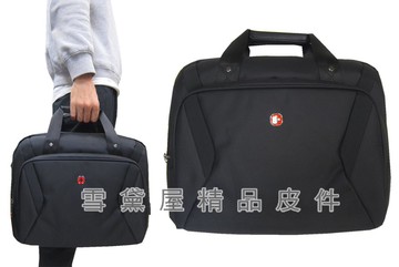 文件包中容量主袋+外袋共四層usb充電二層主袋可a4資夾防水尼龍布提肩斜附長背帶