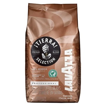 LAVAZZA iTIERRA精選中焙咖啡豆  1kg  1個  全豆咖啡（未研磨）